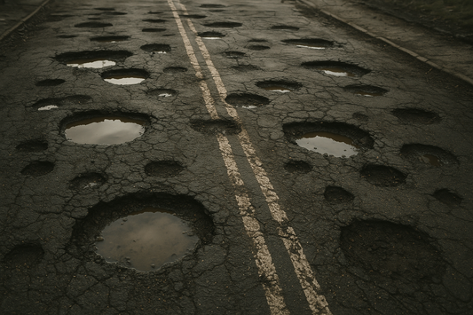 💥 Schlaglöchern ausweichen: So vermeidest du teure Fahrwerkschäden