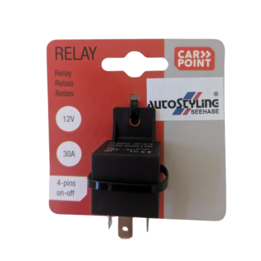 Universal Relais 12V / 30A – 4-polig