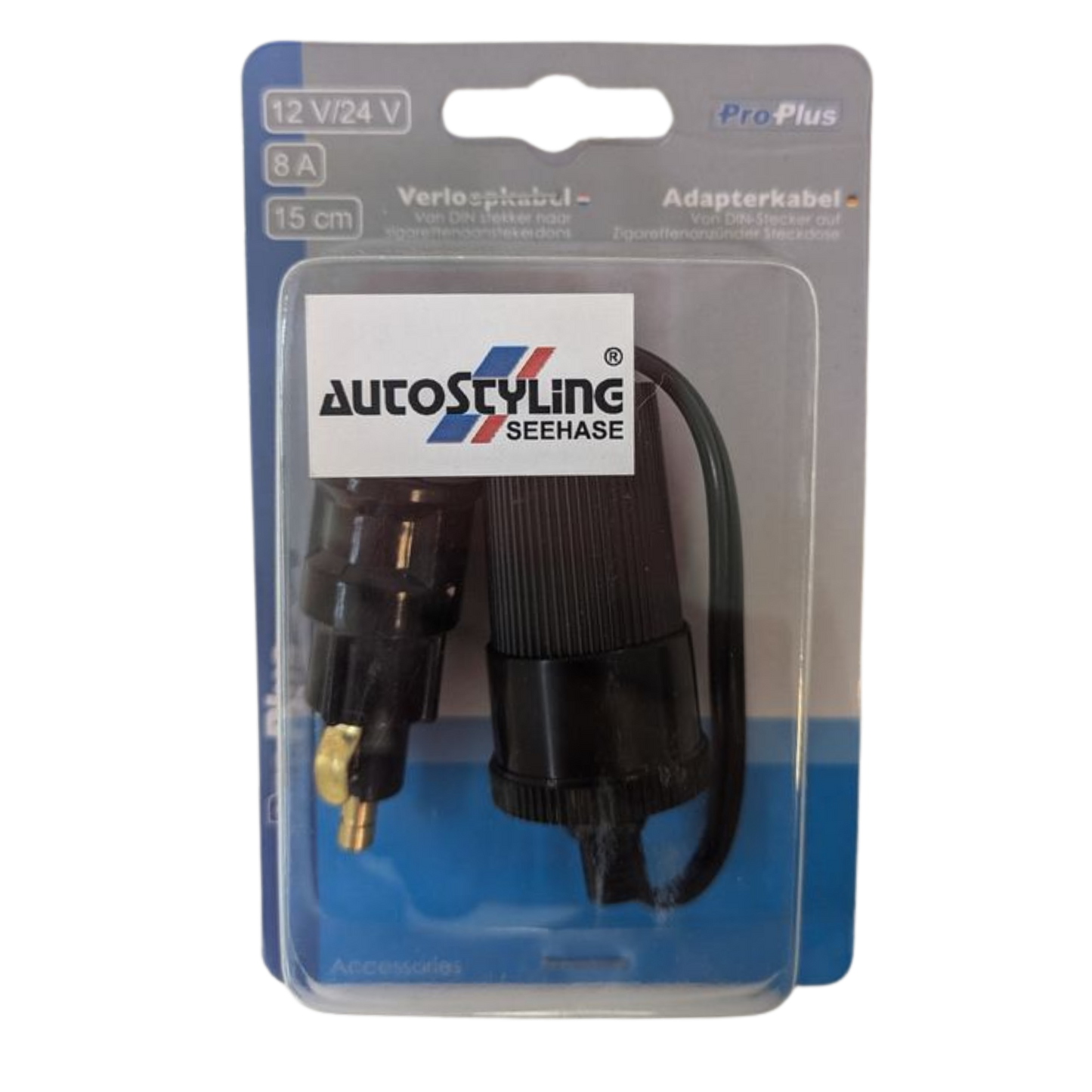 Adapterkabel DIN-Stecker auf Zigarettenanzünder-Steckdose