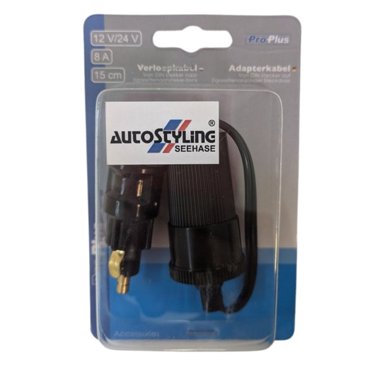 Adapterkabel DIN-Stecker auf Zigarettenanzünder-Steckdose