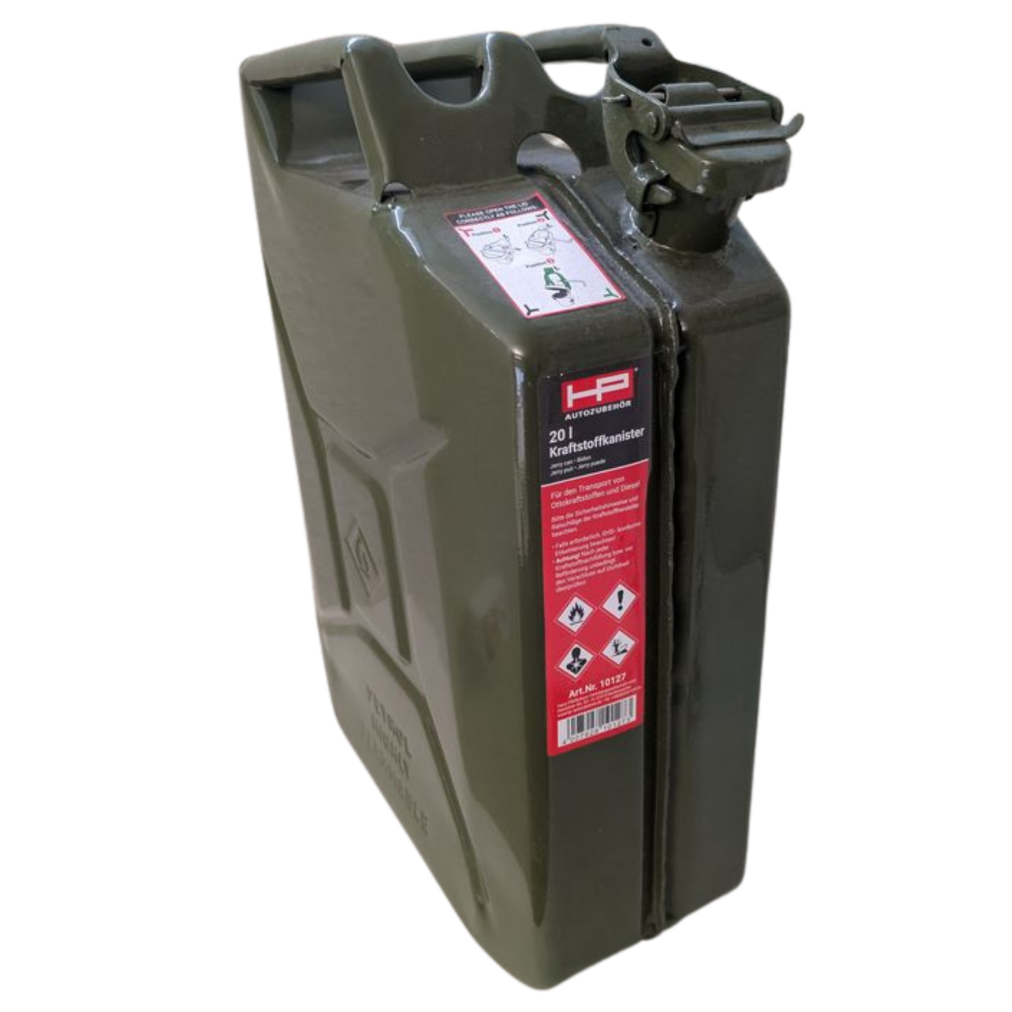 20L Kraftstoffkanister – Robust & Sicher nach DIN 7274