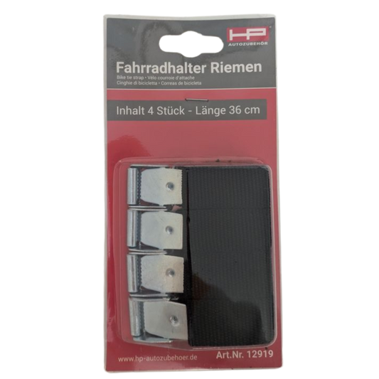 Fahrradhalter Befestigungsriemen – 4er-Set