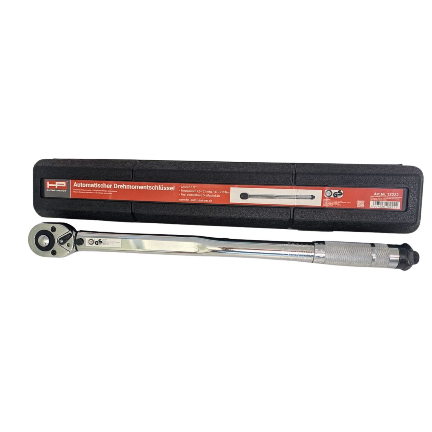 Automatischer Drehmomentschlüssel 1/2" – 40–210 Nm