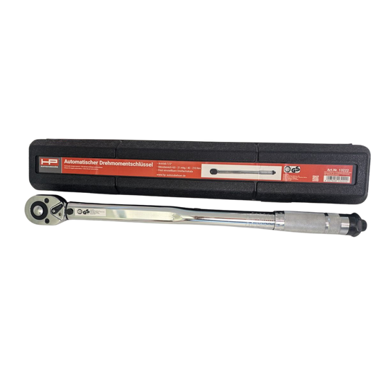 Automatischer Drehmomentschlüssel 1/2" – 40–210 Nm