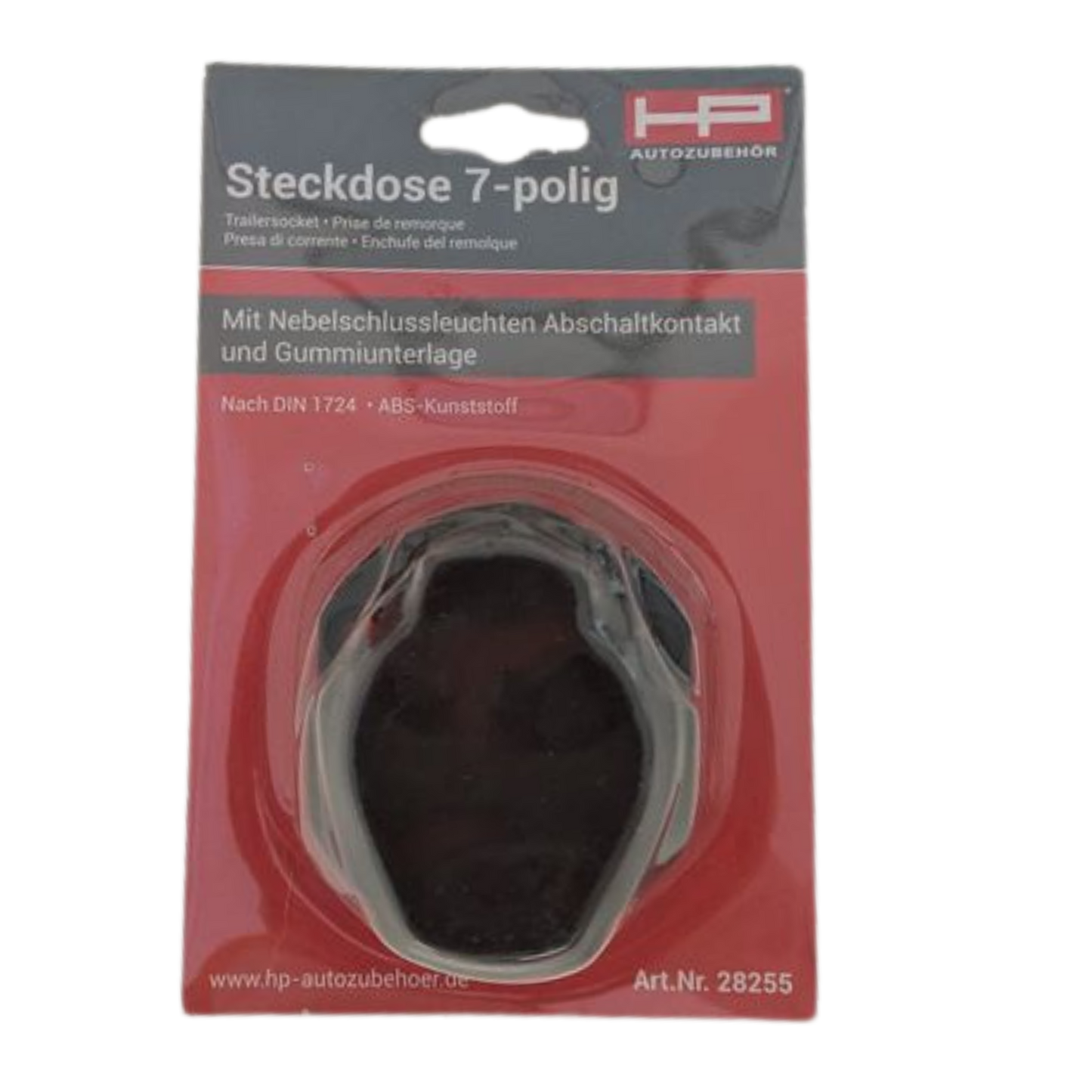 Anhängerstecker 7-polig Kunststoff 12V