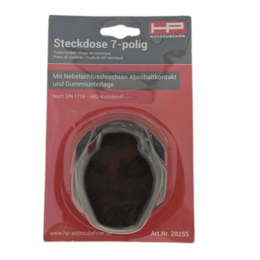 Anhängerstecker 7-polig Kunststoff 12V