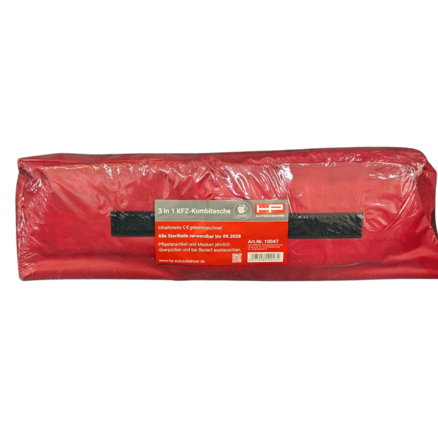 KFZ-Kombitasche 3 in 1 / Erste-Hilfe Set, Warndreieck & Warnweste
