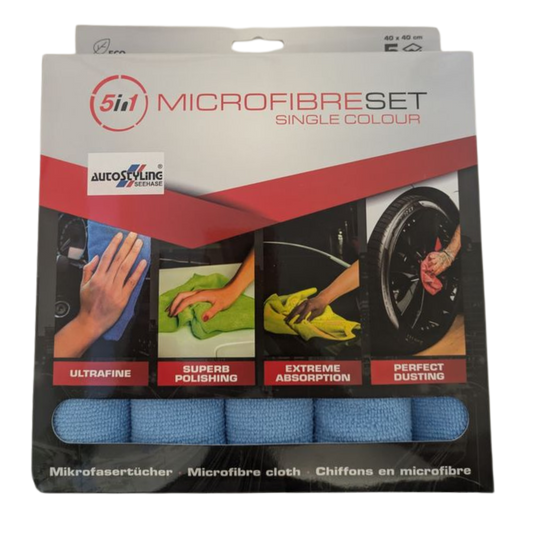 5in1 Universal Mikrofasertuch Set