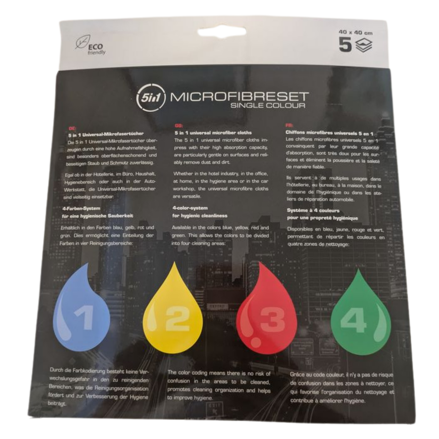 5in1 Universal Mikrofasertuch Set