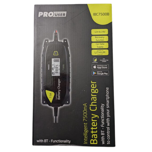 IBC 7500B Bluetooth Batterieladegerät 12V / 24V