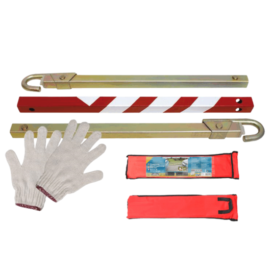 Sicherheits-Abschleppstange bis 2.500 kg – 1,80 m TÜV/GS geprüft