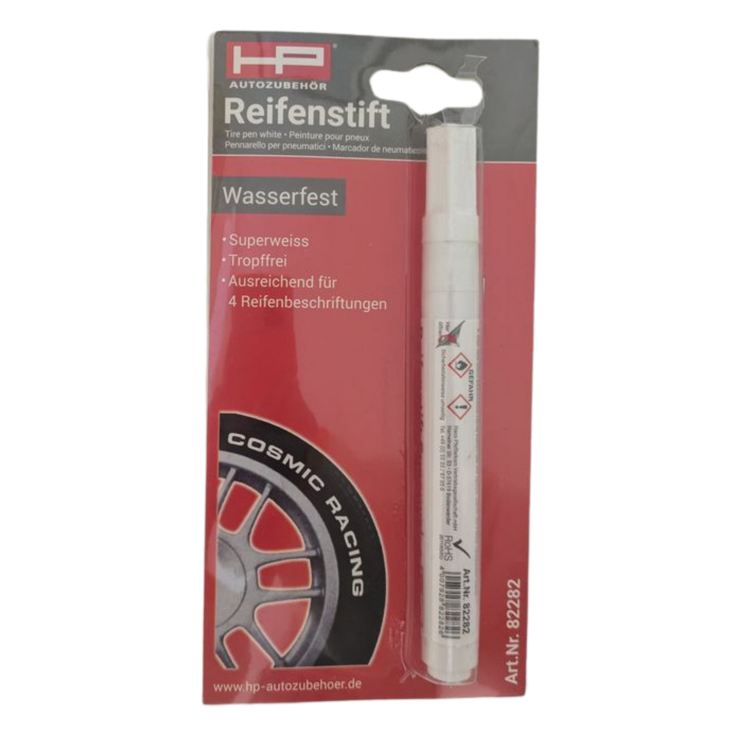 Reifenstift Superweiß – Die praktische Markierhilfe für Ihre Reifen