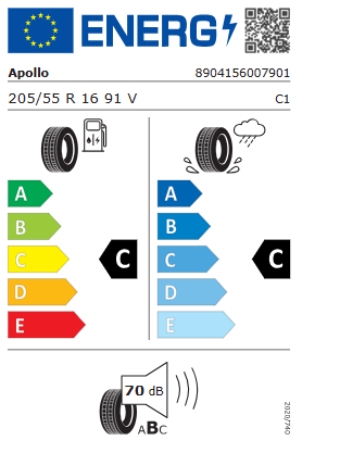 Apollo Alnac 4G 205/55 R16 91V  Sommerreifen