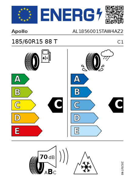 Apollo Alnac 4G Winter 185/60 R15 88T XL Winterreifen