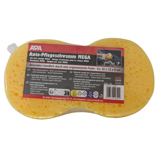APA Auto-Pflegeschwamm MEGA 22 x 12 x 8 cm
