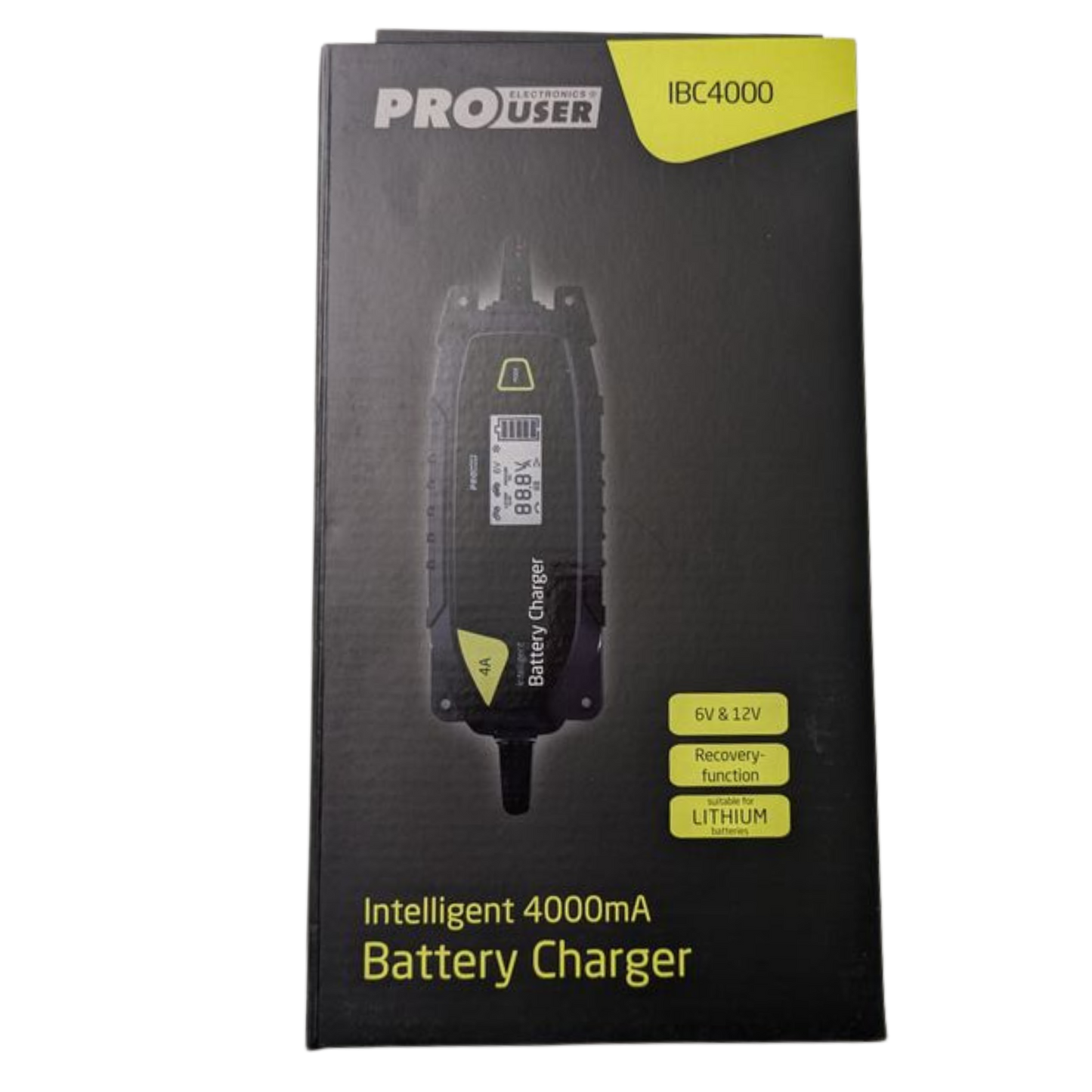 IBC 4000B  Batterieladegerät 6V / 12V – 4A