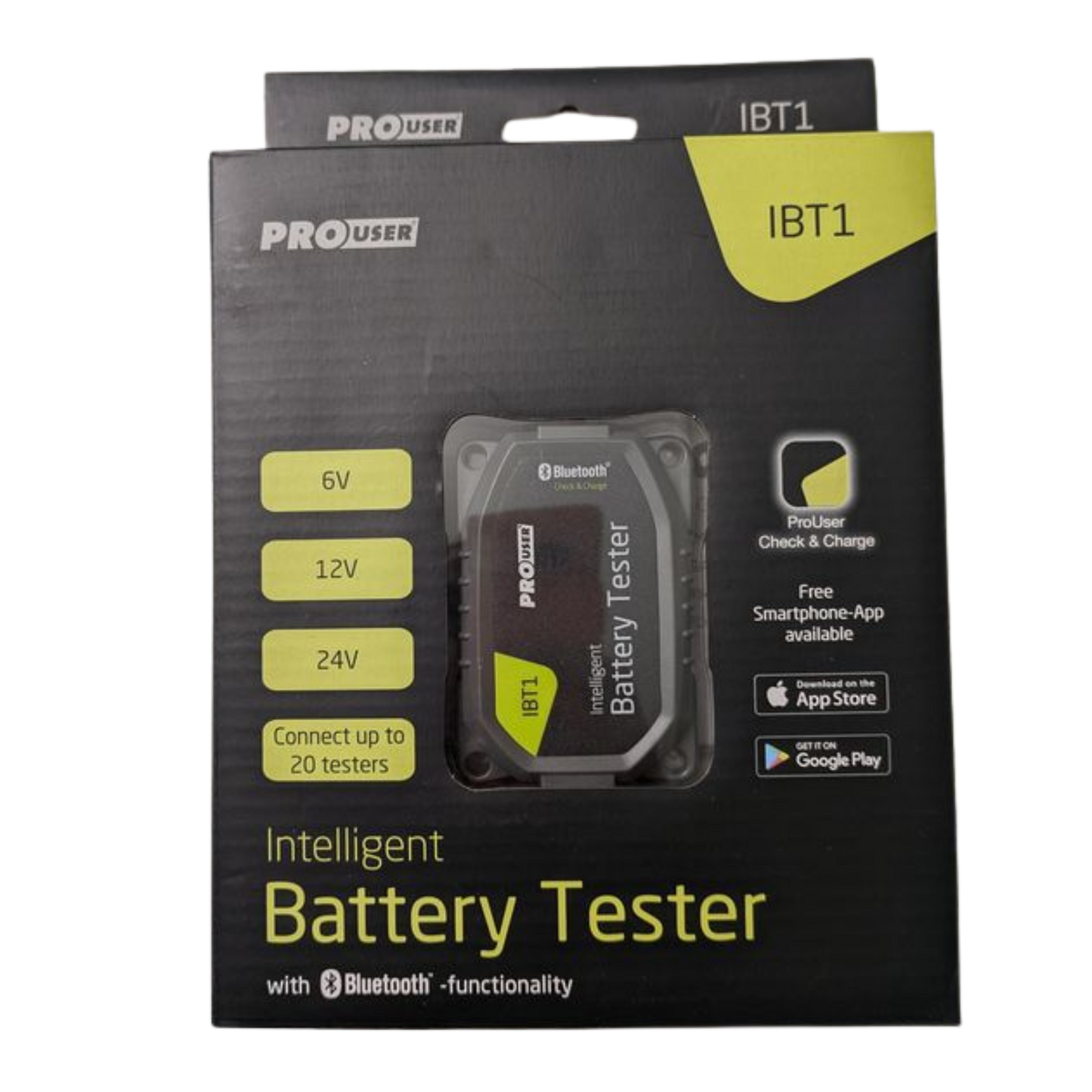 ProUser IBT1 – Digitaler Batterie-Tester mit Bluetooth & App-Anbindung