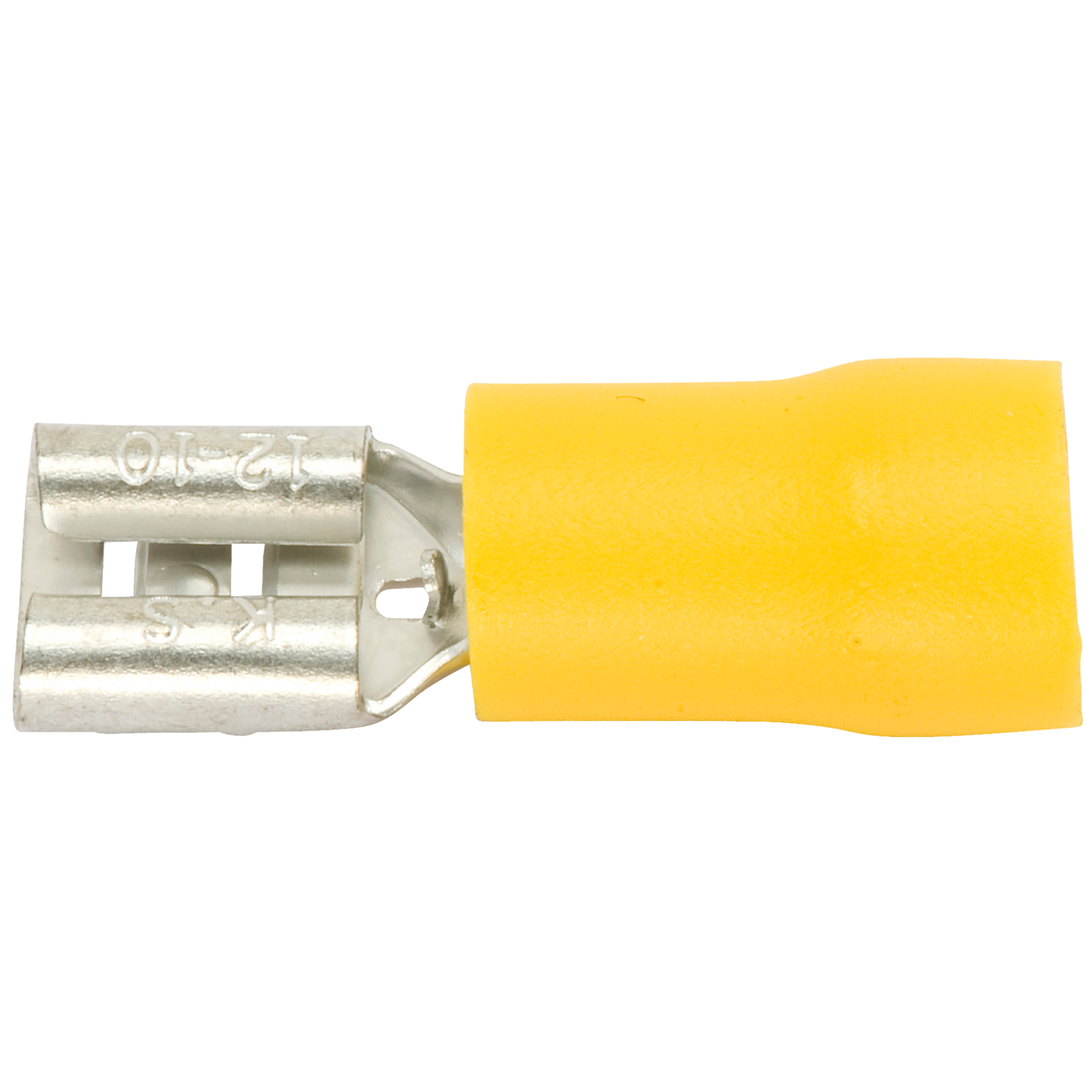 SWG Flachsteckhülse Gelb teilisoliert – zuverlässige Verbindungslösung