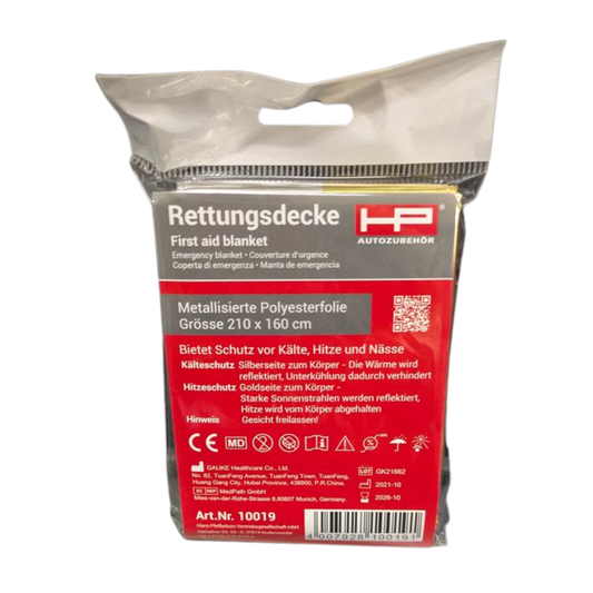 Rettungsdecke – 210 x 160 cm