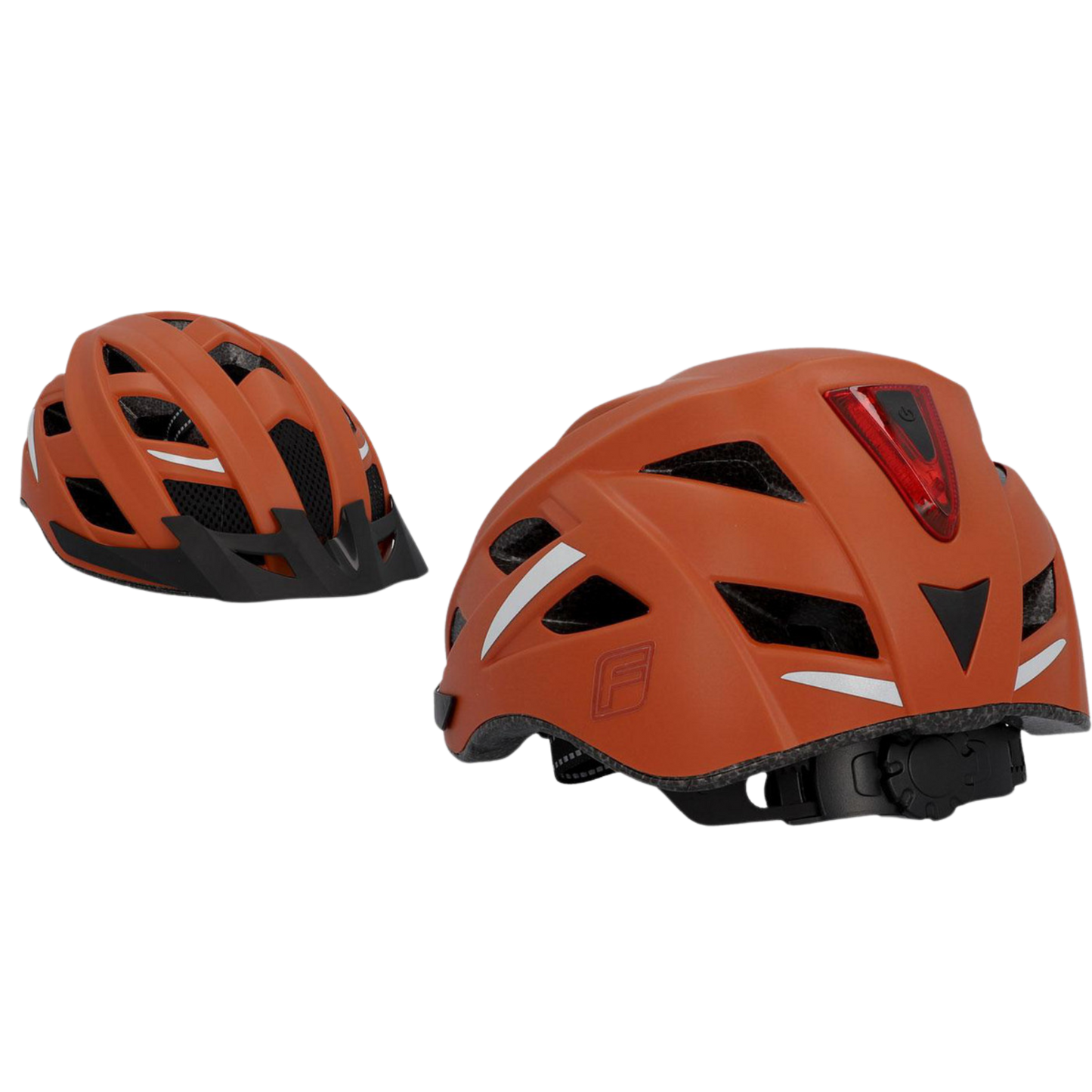 FISCHER Urban Plus Miami L/XL Fahrradhelm 58-61cm Rostbraun