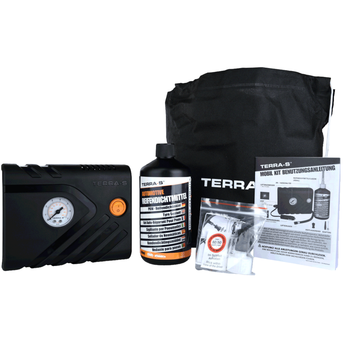 TERRA-S MOBIL KIT Reifenreparaturset