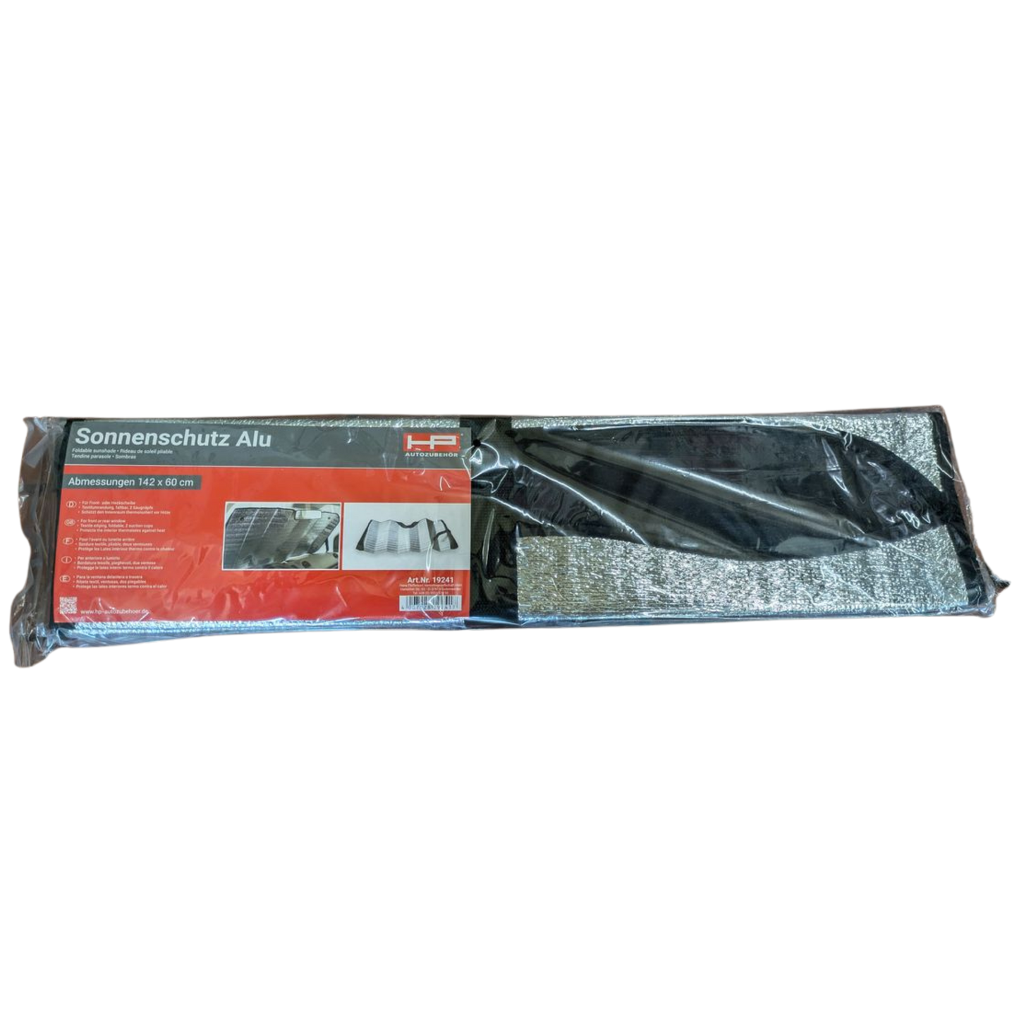 Sonnenschutz Alu 142 x 60 cm