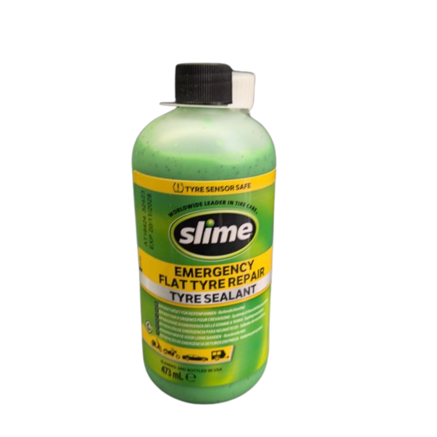 Slime Repair Reifendichtmittel 473 ml Nachfüllflasche für Auto Motorrad