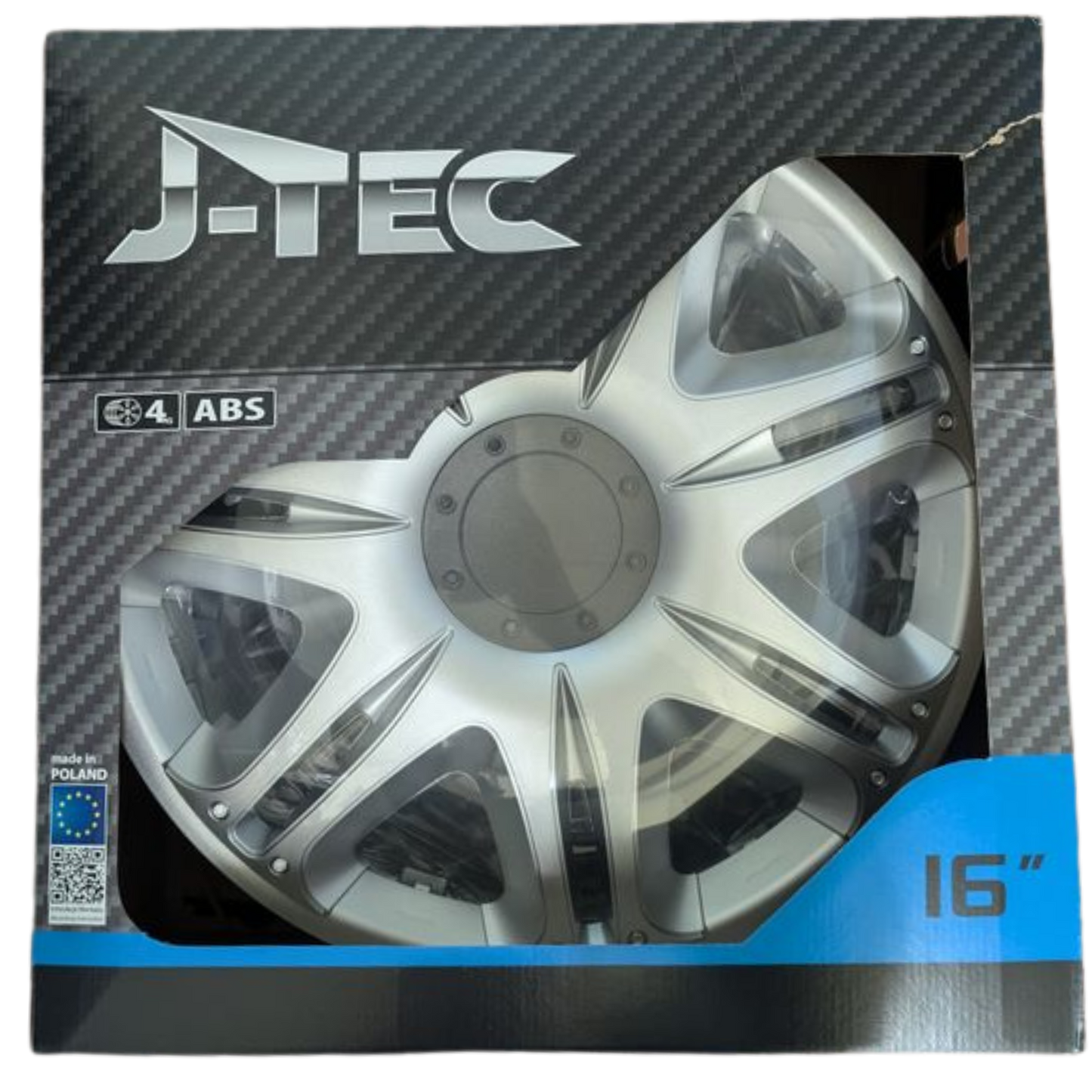 Radzierblenden Nascar – Silber 16"