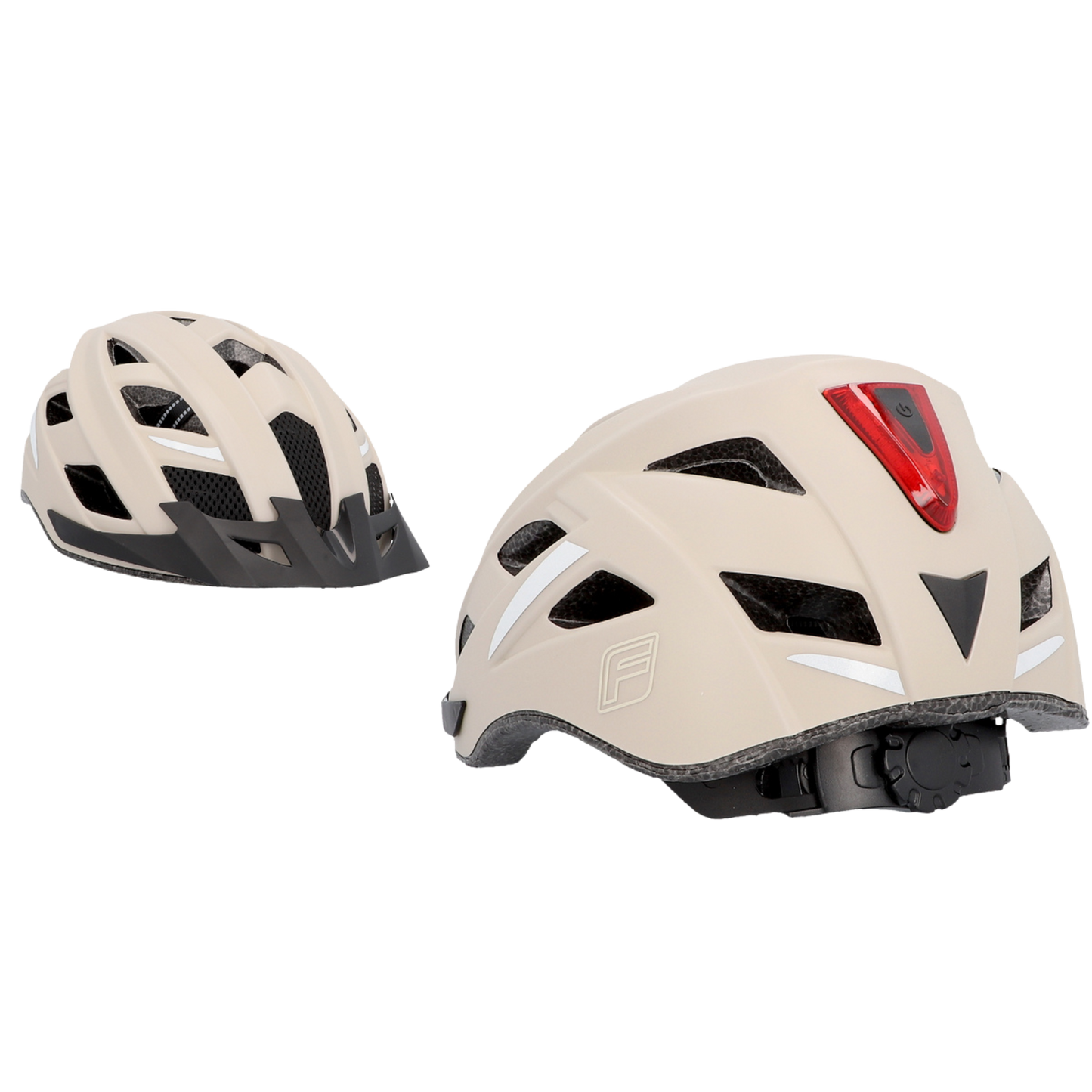 FISCHER Urban Plus Dallas L/XL Fahrradhelm 58-61cm Beige