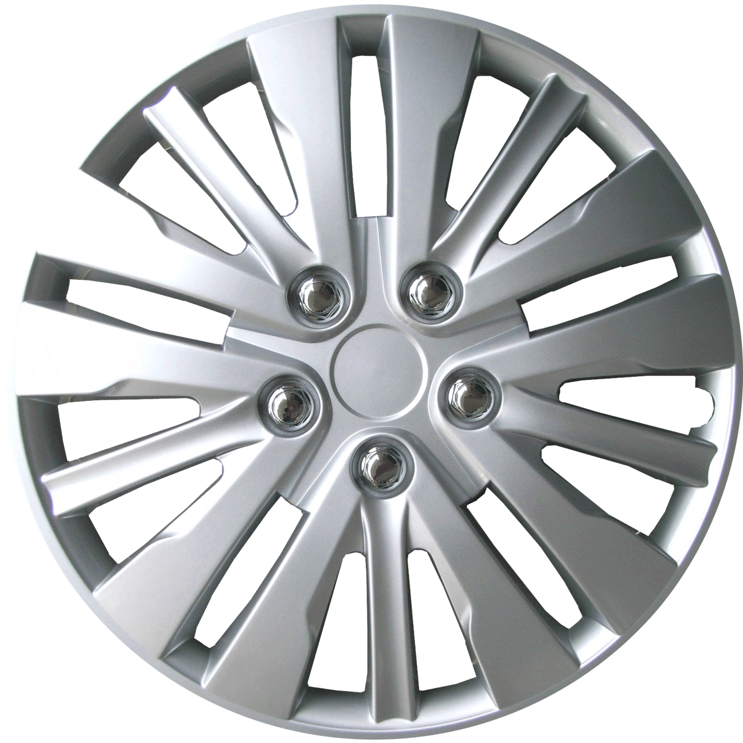 Sportblenden Prag 16”  – Silber mit Klarlack und Chrommuttern