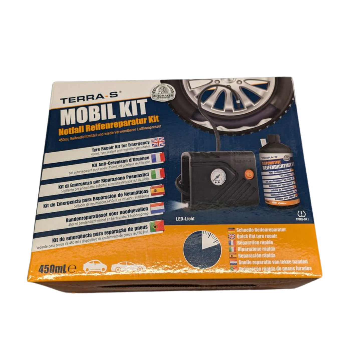 TERRA-S MOBIL KIT Reifenreparaturset