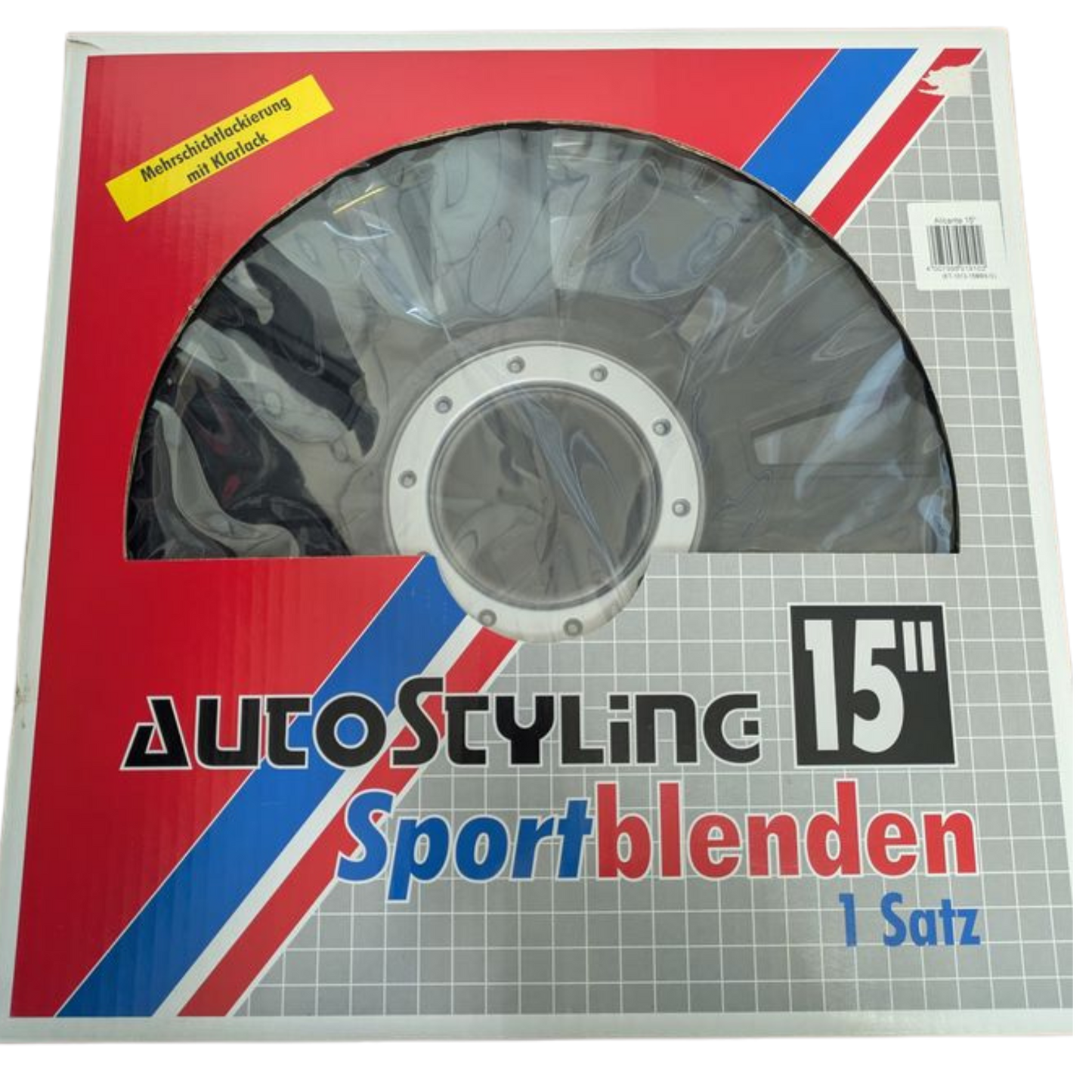 Sportblenden Alicante 15”  – Mattschwarz