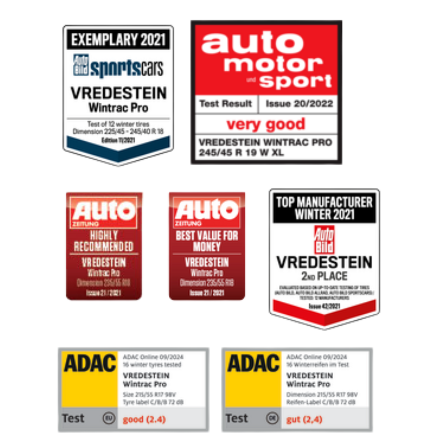 Vredestein Wintrac Pro 225/45 R17 94V Winterreifen