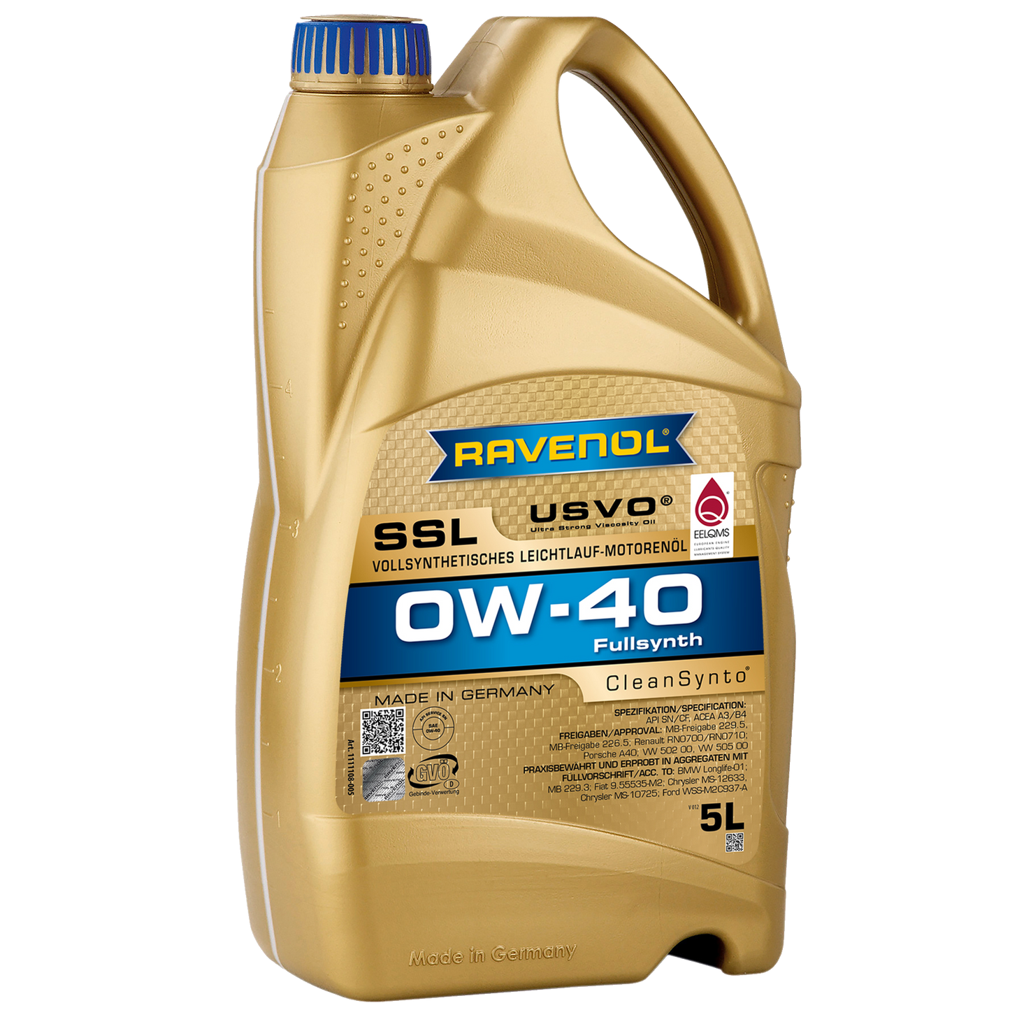 RAVENOL SUPER SYNTHETIK ÖL SSL SAE 0W-40