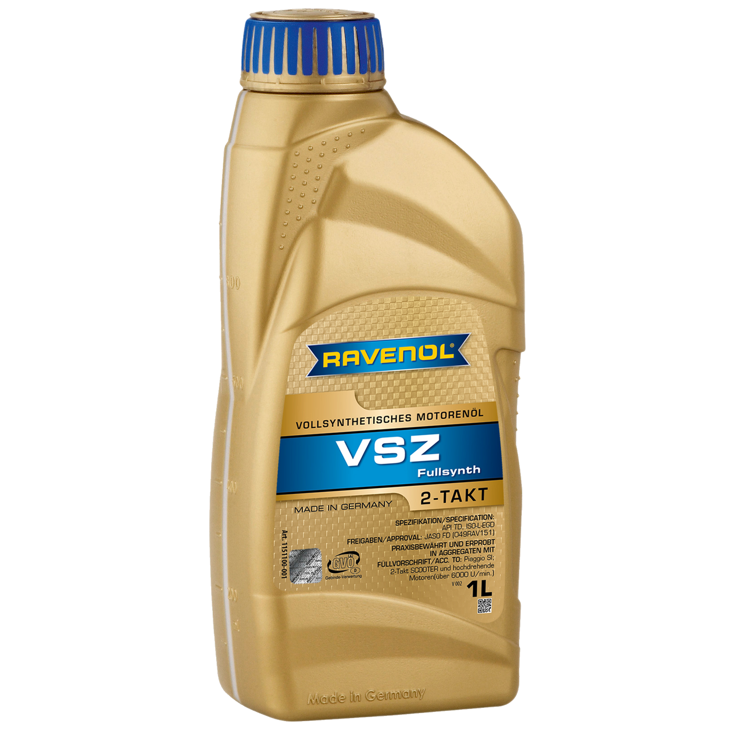 RAVENOL VSZ Zweitaktöl Vollsynthetisch