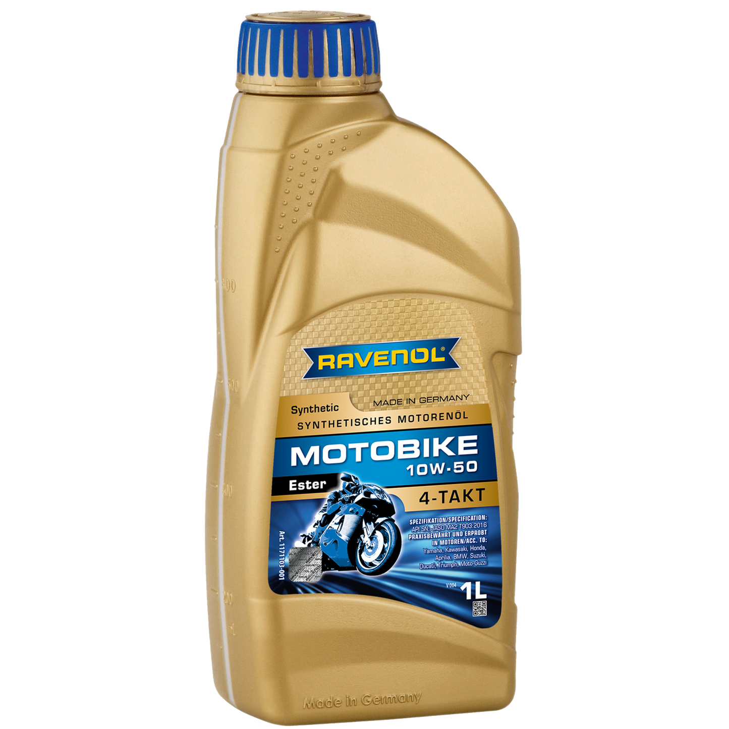 RAVENOL Motobike 4-T Ester SAE 10W-50