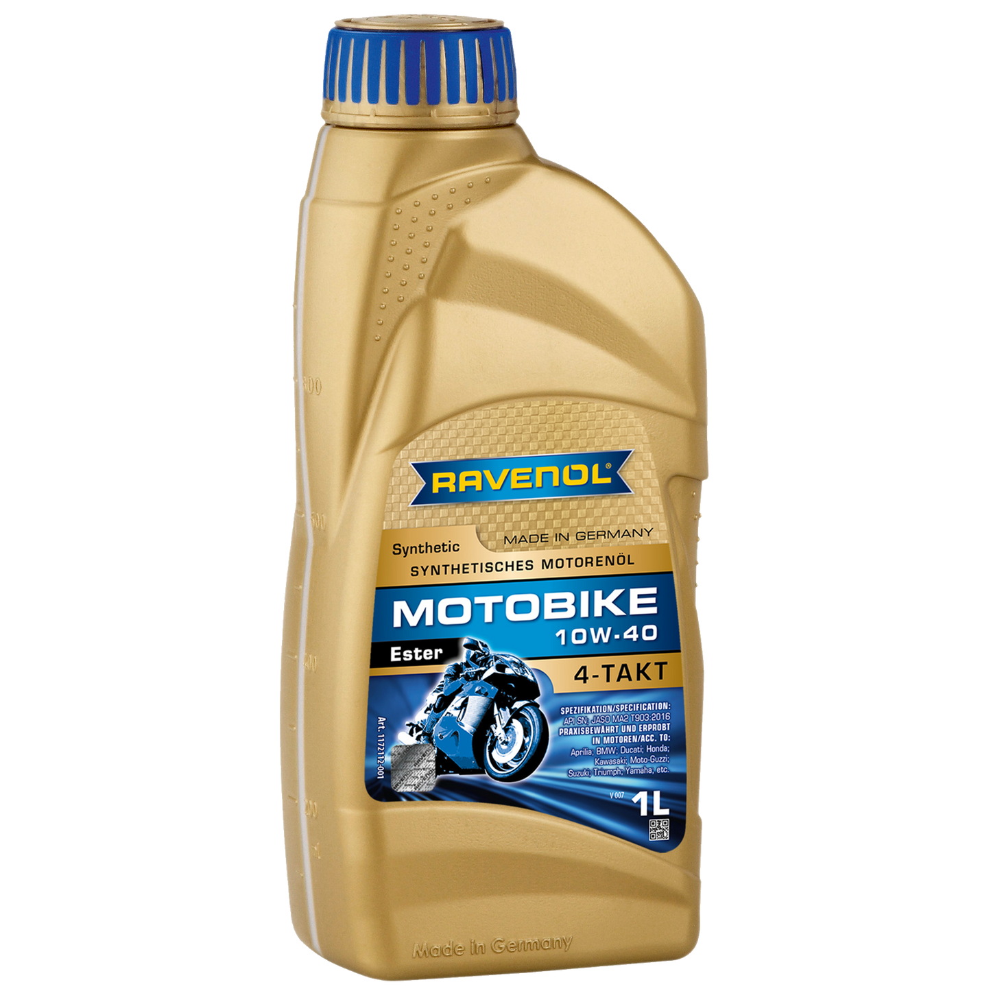RAVENOL Motobike 4-T Ester SAE 10W-40
