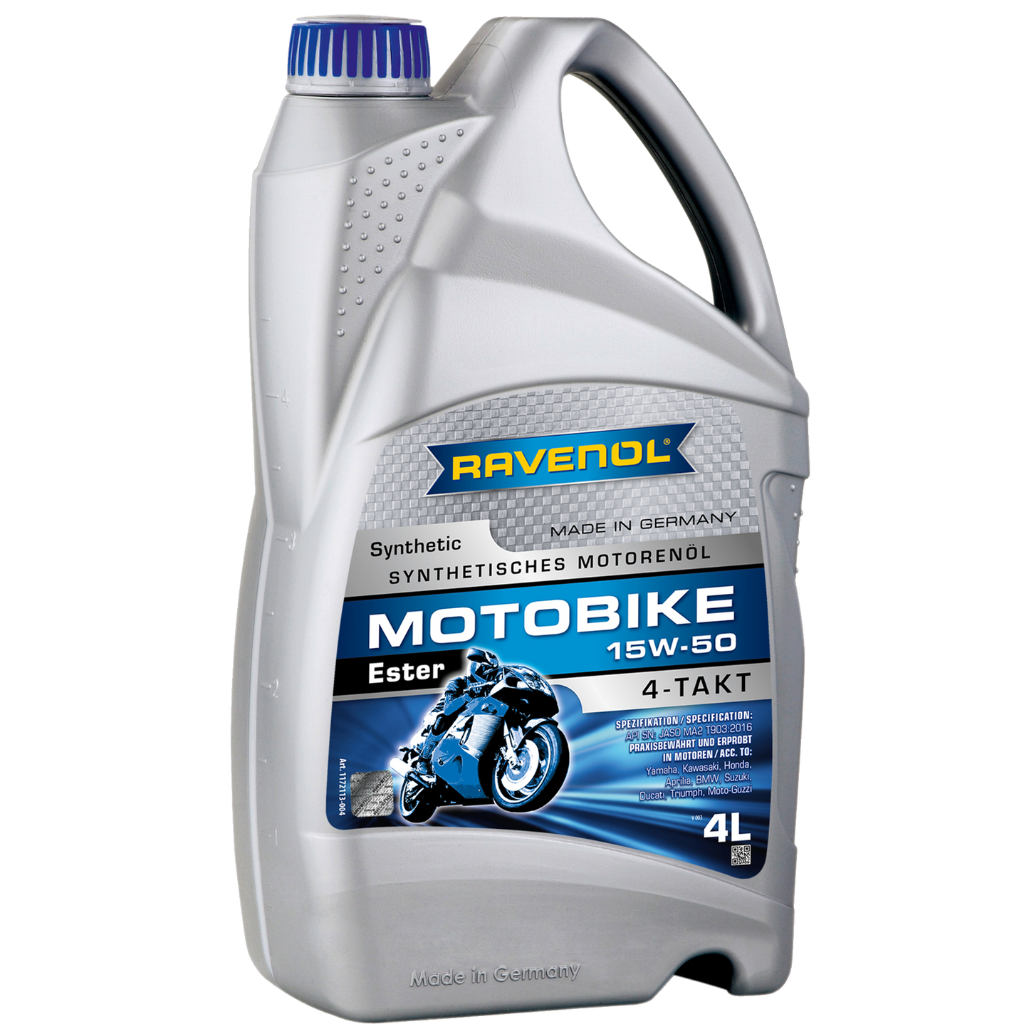 RAVENOL Motobike 4-T Ester SAE 15W-50
