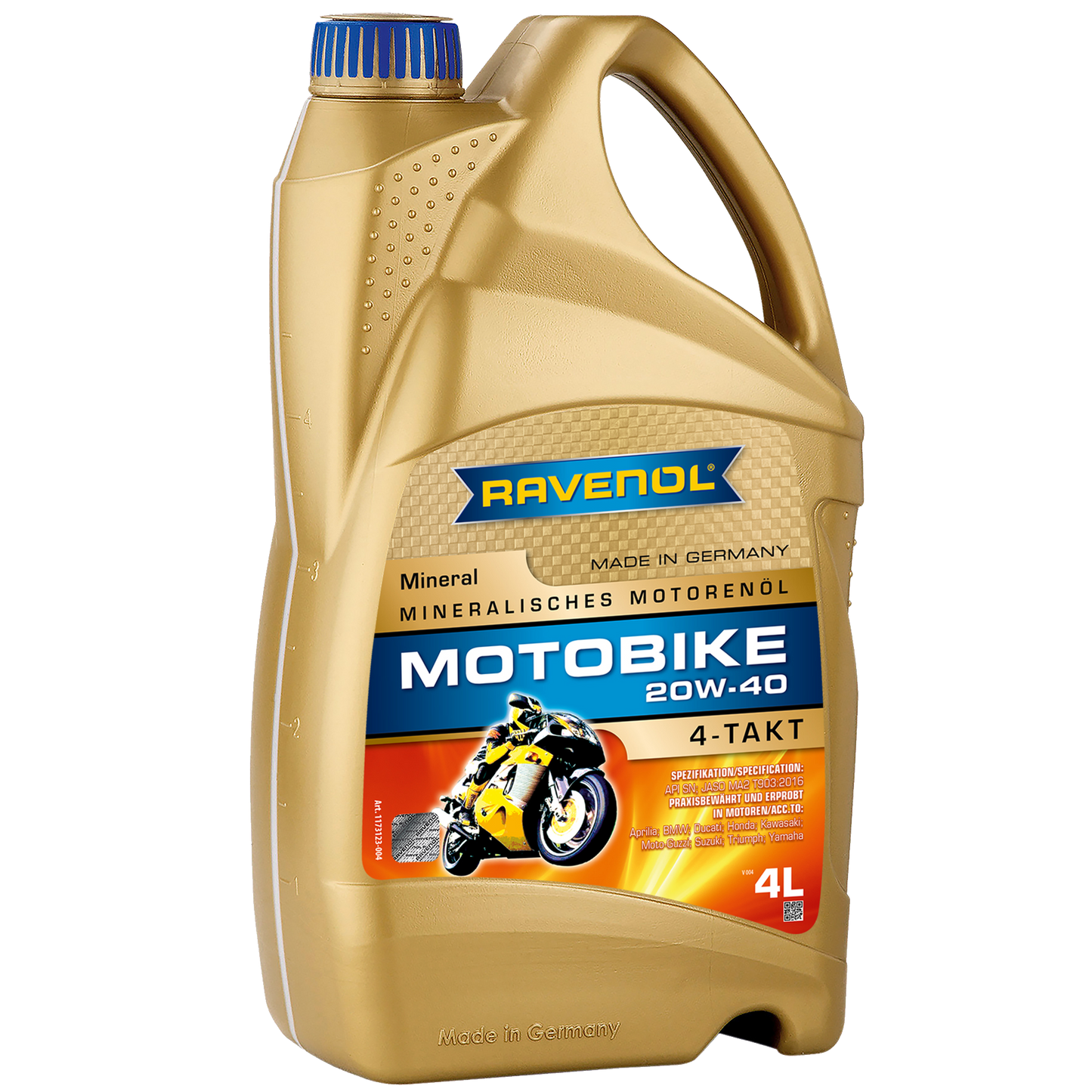 RAVENOL Motobike 4-T Mineral SAE 20W-40