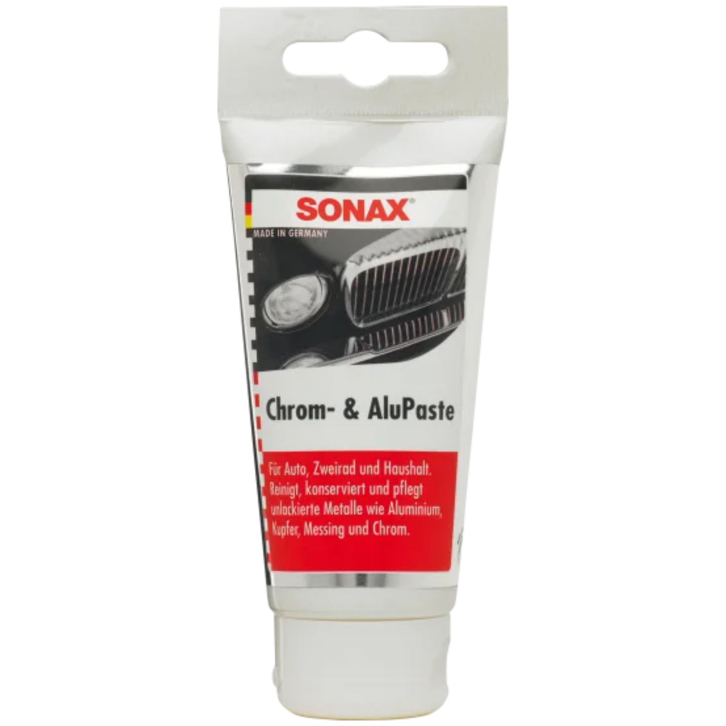 SONAX Chrom + Alupaste - 75ml