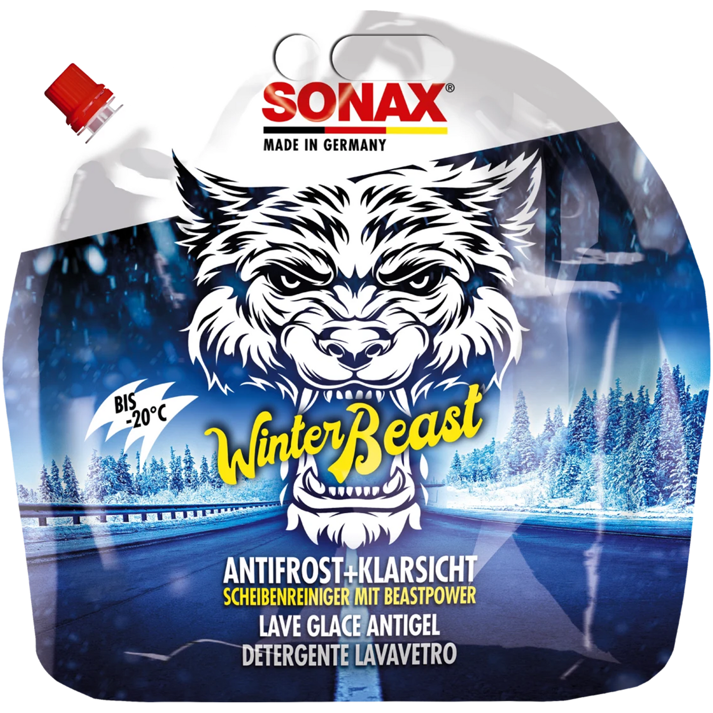 SONAX "Winterbeast" Antifrost & Klarsicht bis -20°C