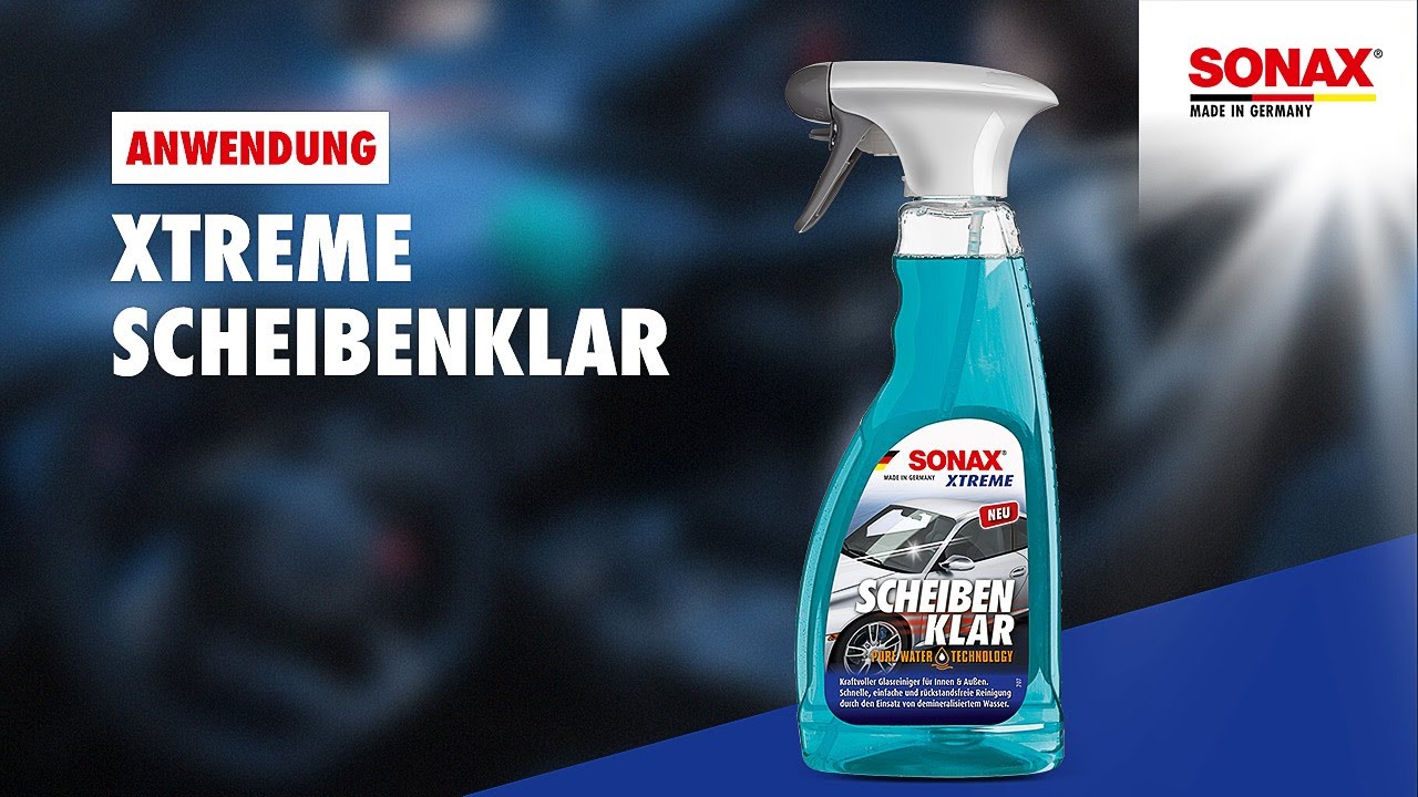 SONAX Aktionsset XTREME Scheibenklar + 2 Microfasertücher – KFZ