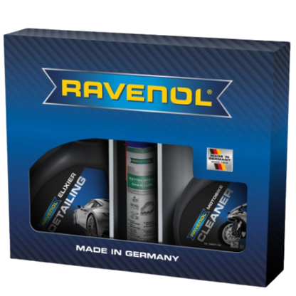 RAVENOL Motorrad Pflegeset