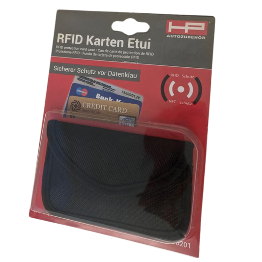 RFID- & NFC-Schutzetui mit Cryptalloy - Sicherer Schutz vor Datenklau