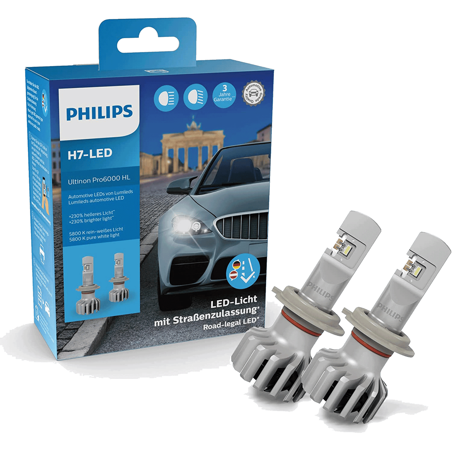 PHILIPS Ultinon Pro6000 H7-LED