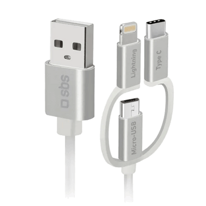 SBS 3-in-1 Daten- und Ladekabel
