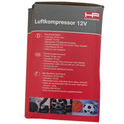 Auto Luftkompressor 12V – Kompakt & Leistungsstark