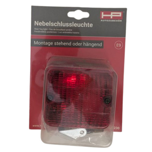 Nebelschlussleuchte mit Schalter – 12V / 21W