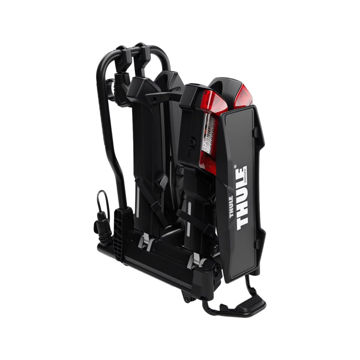 Thule EasyFold 3 für 2 Fahrräder – Kompakter Premium-Fahrradträger mit maximalem Komfort
