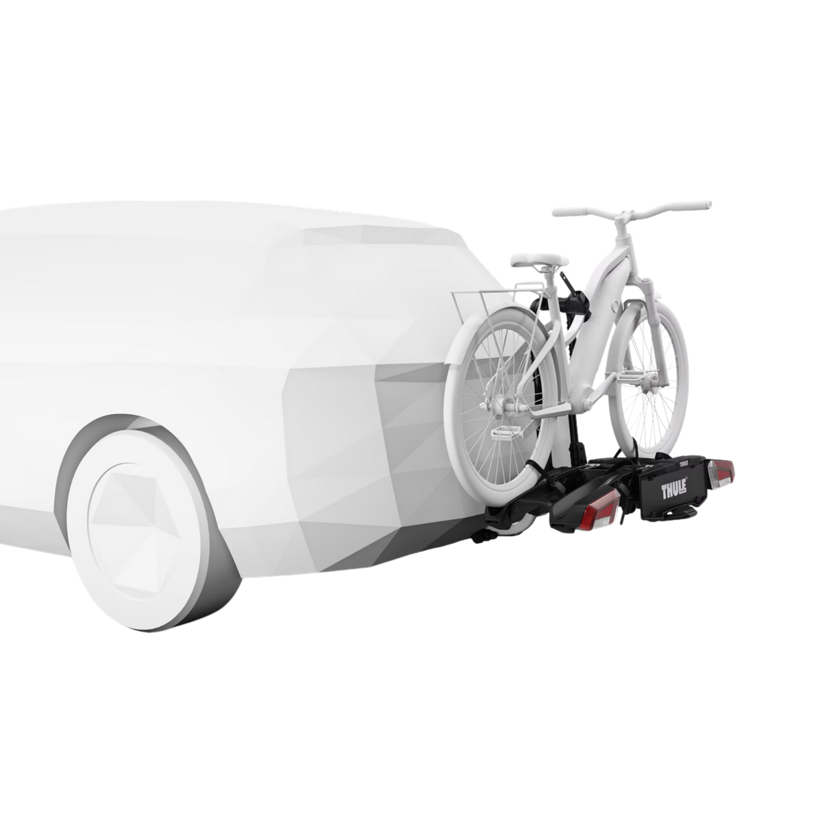 Thule EasyFold 3 für 2 Fahrräder – Kompakter Premium-Fahrradträger mit maximalem Komfort